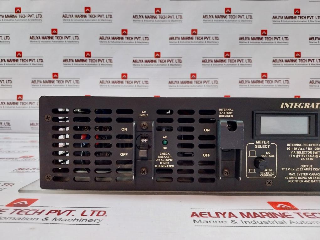 Newmar Ips-24-22 Integrated Power System 27.2V Dc 22A 92-130V Ac - Aeliya Marine Tech