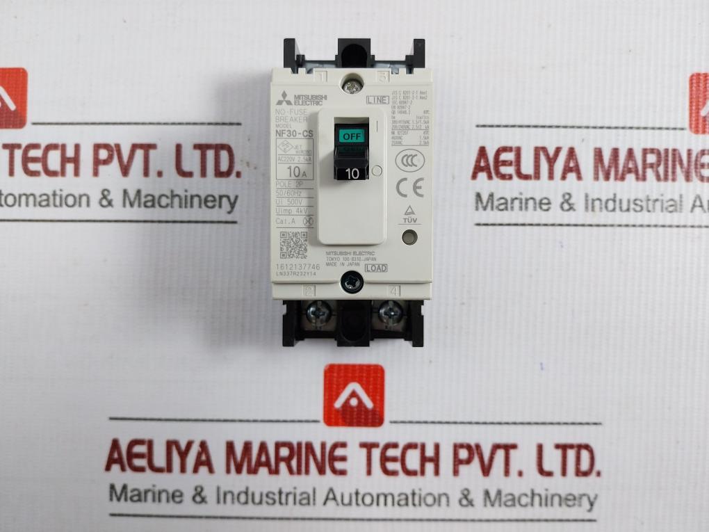 Nf30-cs Mitsubishi Electric Ac220V 50/60Hz 2P Nf Circuit Breaker