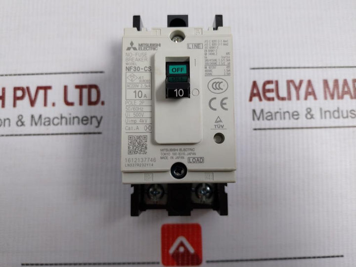 Nf30-cs Mitsubishi Electric Ac220V 50/60Hz 2P Nf Circuit Breaker