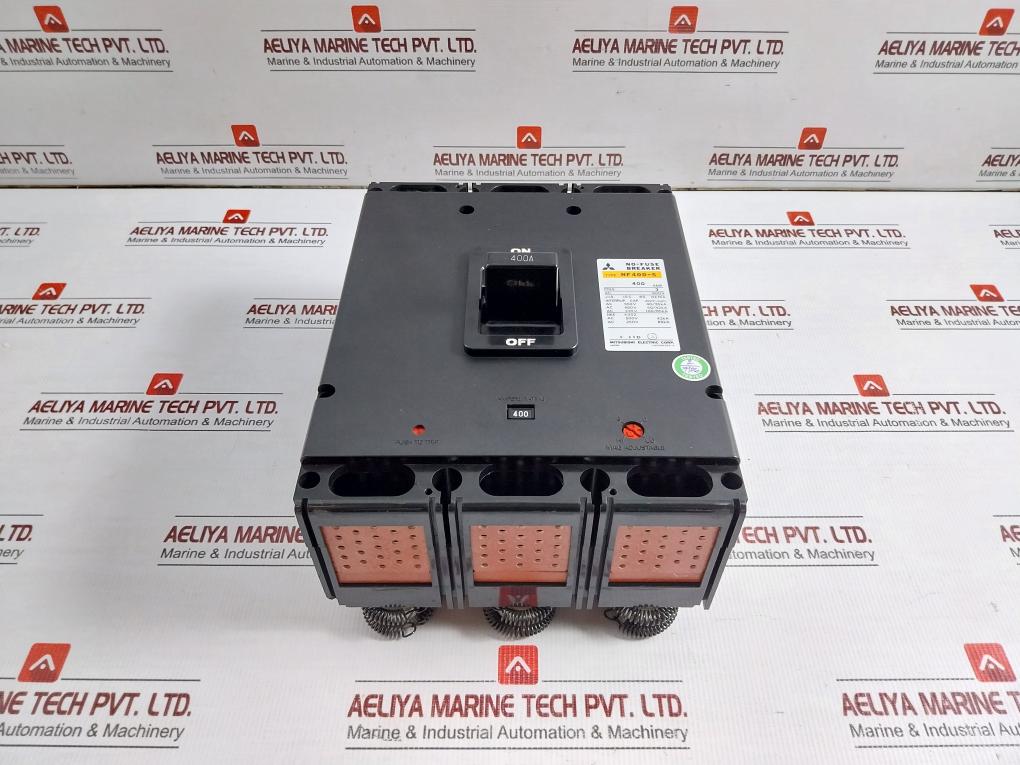 Nf400-s Mitsubishi 3-pole No-fuse Breaker 600 Vac