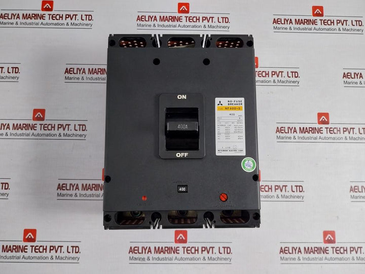 Nf400-s Mitsubishi 3-pole No-fuse Breaker 600 Vac