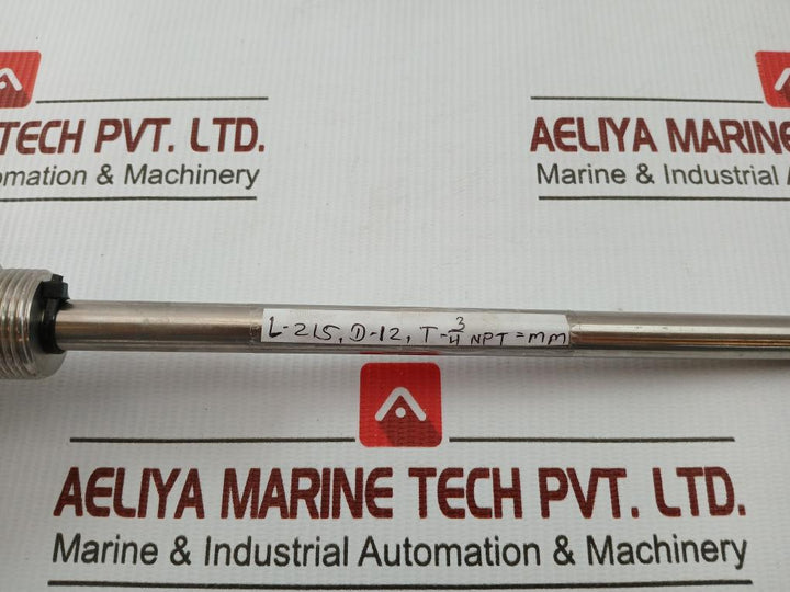 Nft-206 Temperature Sensor Gme L-215, D-12, T-3/4 Npt = Mm