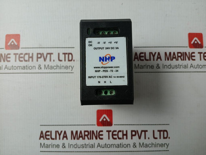 Nhp-pes-72-24 Switch Mode Power Supply Smps 170-270V/50-60Hz