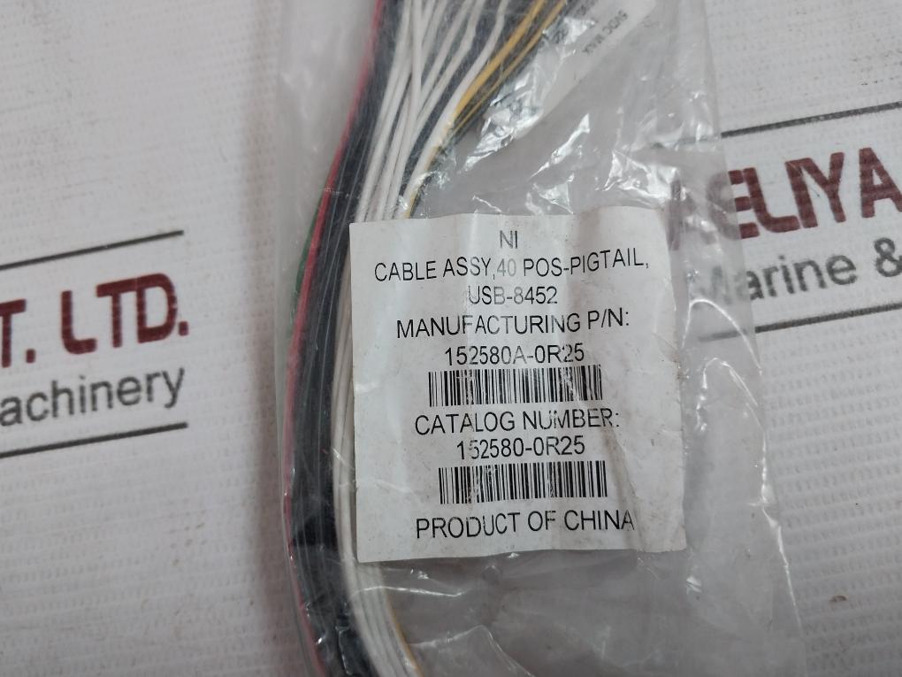 Ni 152580-0R25 Test Cable Assembly 5Vdc 2133 12506 Usb-8452