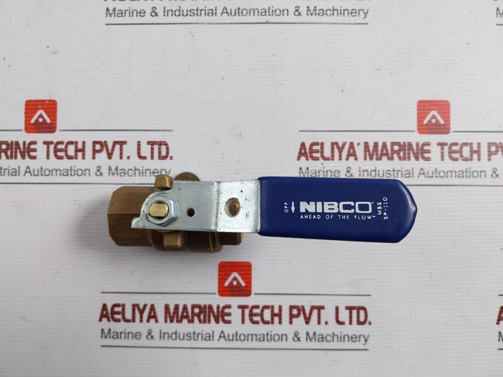 Nibco 3/4 Inch Ball Valve Mss Sp-110
