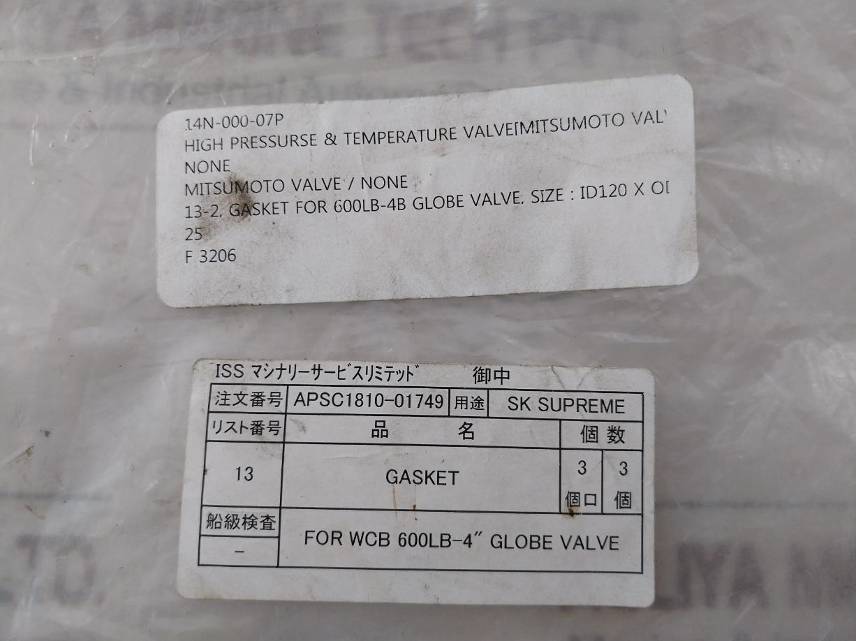 Nichias 1804-gr-e00 1804-gr Vortex Gasket Ring Apsc1810-01749