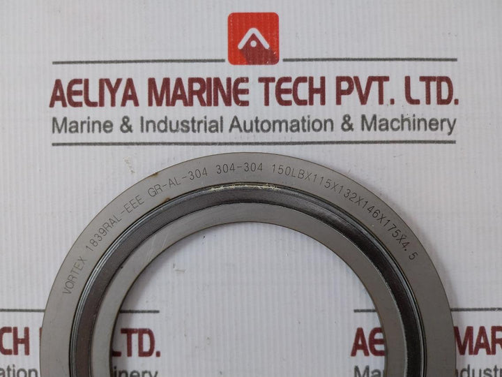 Nichias 1839Ral-eee Gasket For Upper Body Flange Gva 150Lb 100A