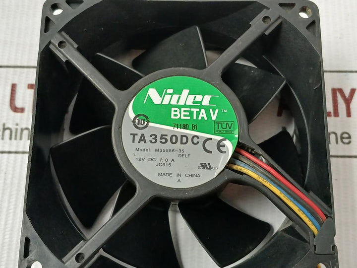 Nidec-Beta-V-M35556-35-12Vdc-1-0A-Jc915-Axial-Cooling-Fan-Ta350Dc-209279-8