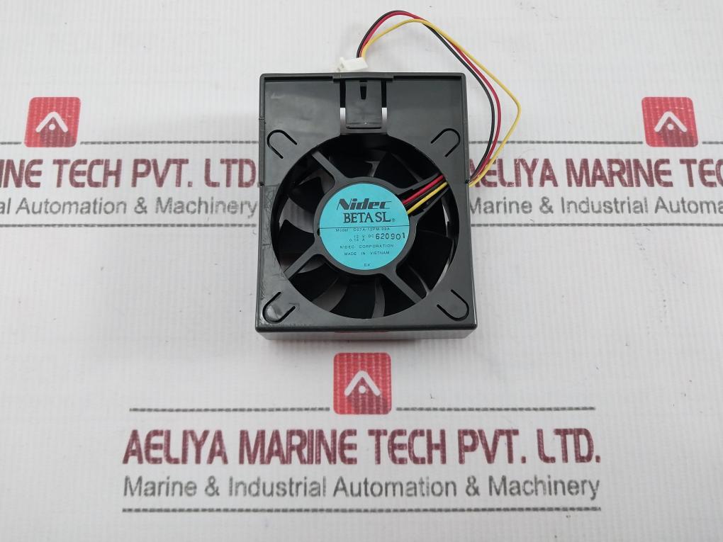 Nidec D07A-12Pm 09A Cooling Fan 12Vdc/0.14A