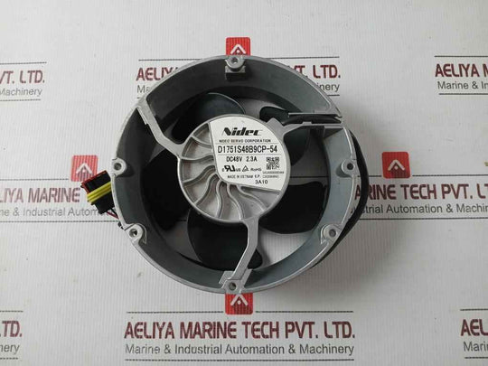 Nidec D1751s48b9cp-54 Inverter Cooling Fan 3aua0000083484