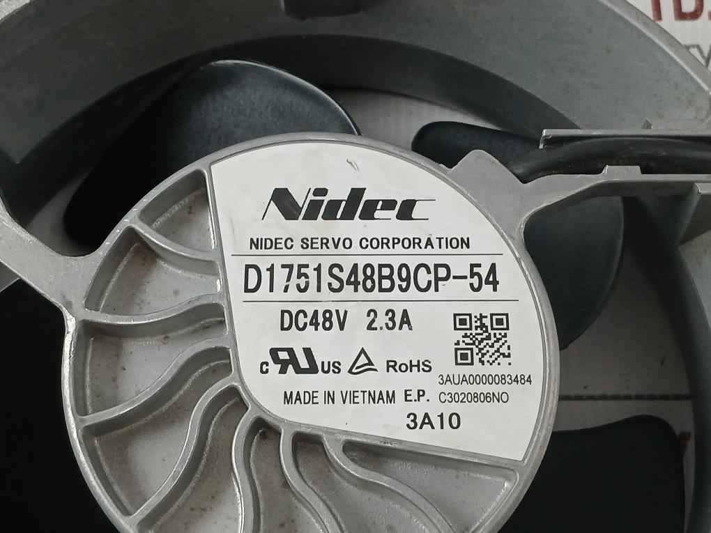 Nidec D1751s48b9cp-54 Inverter Cooling Fan 3aua0000083484