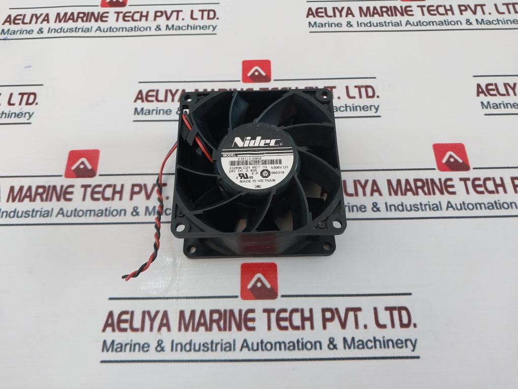Nidec V35132-55Ra Cooling Fan 24V Dc 0.45A