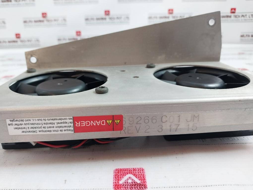 Nidec V35132-55Ra Dual 2-wire Inverter Cooling Fan, 24V Dc 0.45A