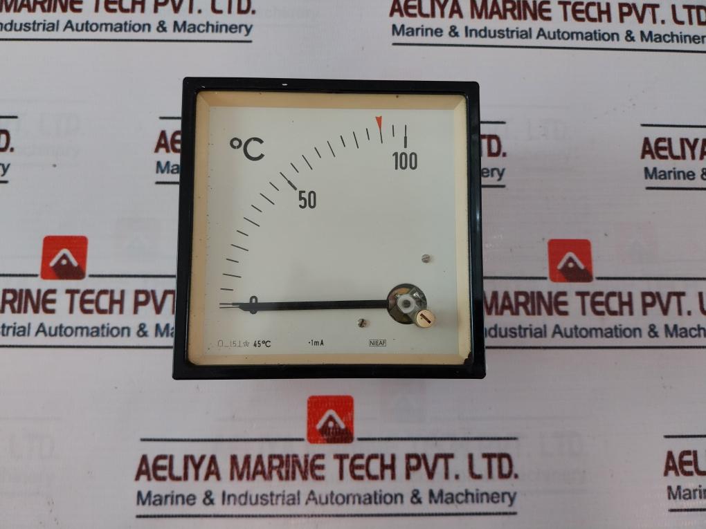 Nieaf 0 – 100°C Analog Panel Meter