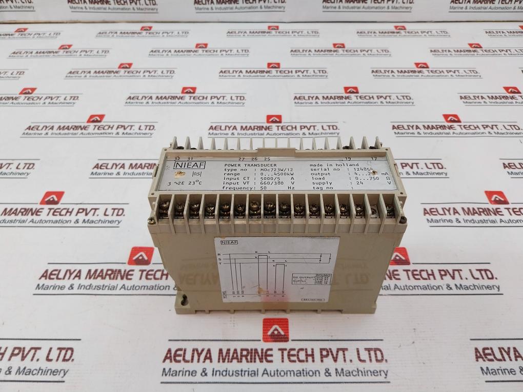 Nieaf M0C723W/Moc723W/12 Power Transducer 660/380V