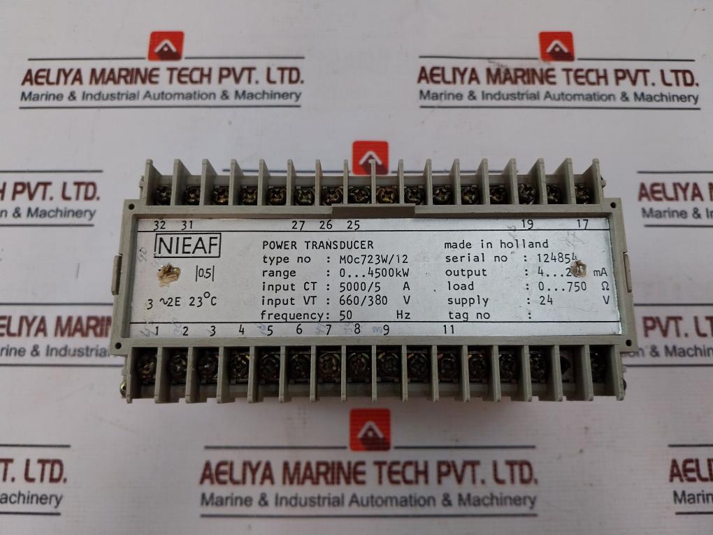 Nieaf M0C723W/Moc723W/12 Power Transducer 660/380V