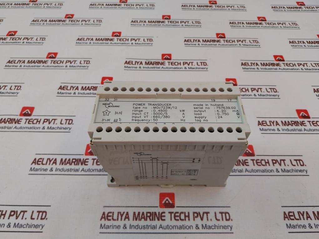 Nieaf Measuring Moc723W/12 / M0C723W/12 Power Transducer 5000/5A 660/380V