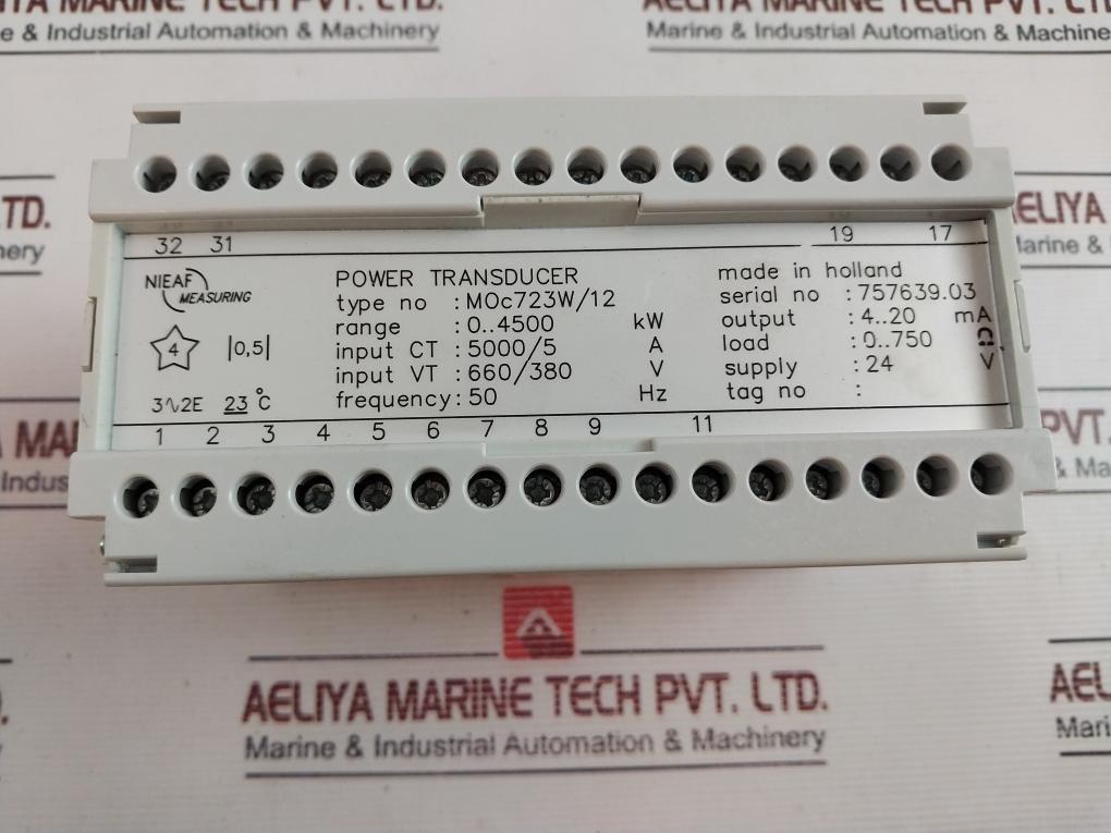 Nieaf Moc723W/12 Power Transducer