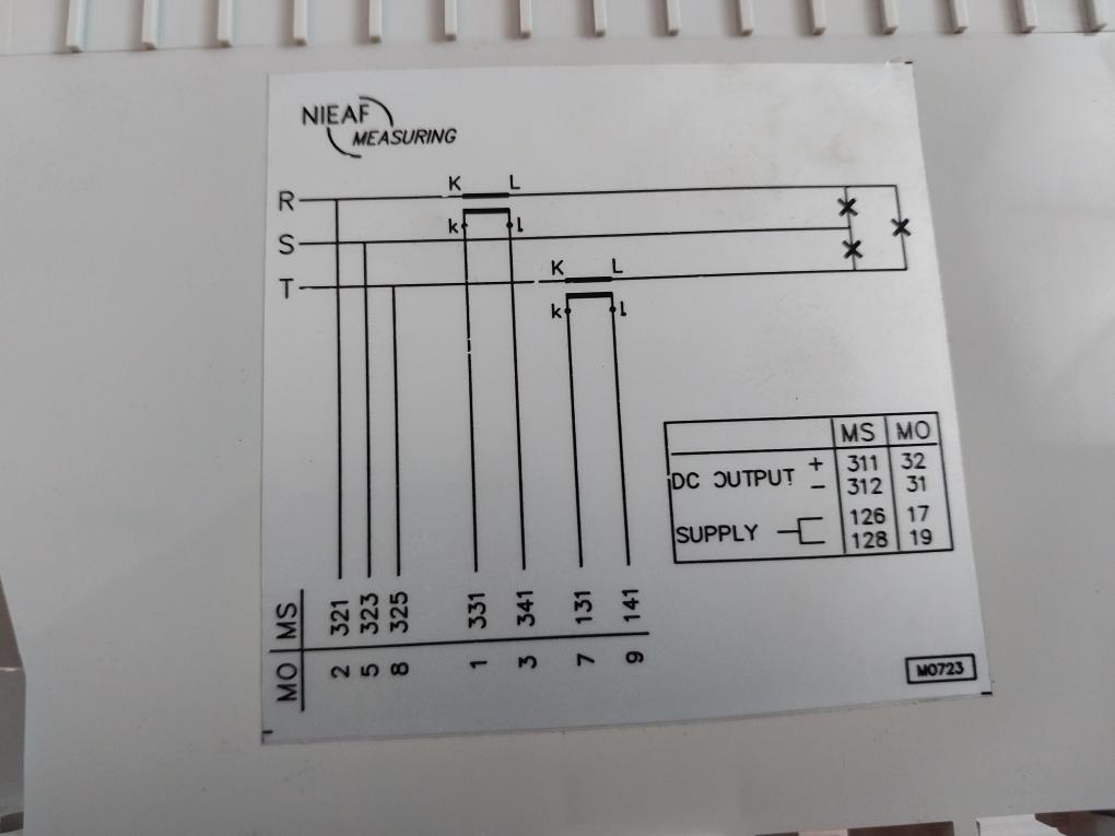 Nieaf Moc723W/12 Power Transducer