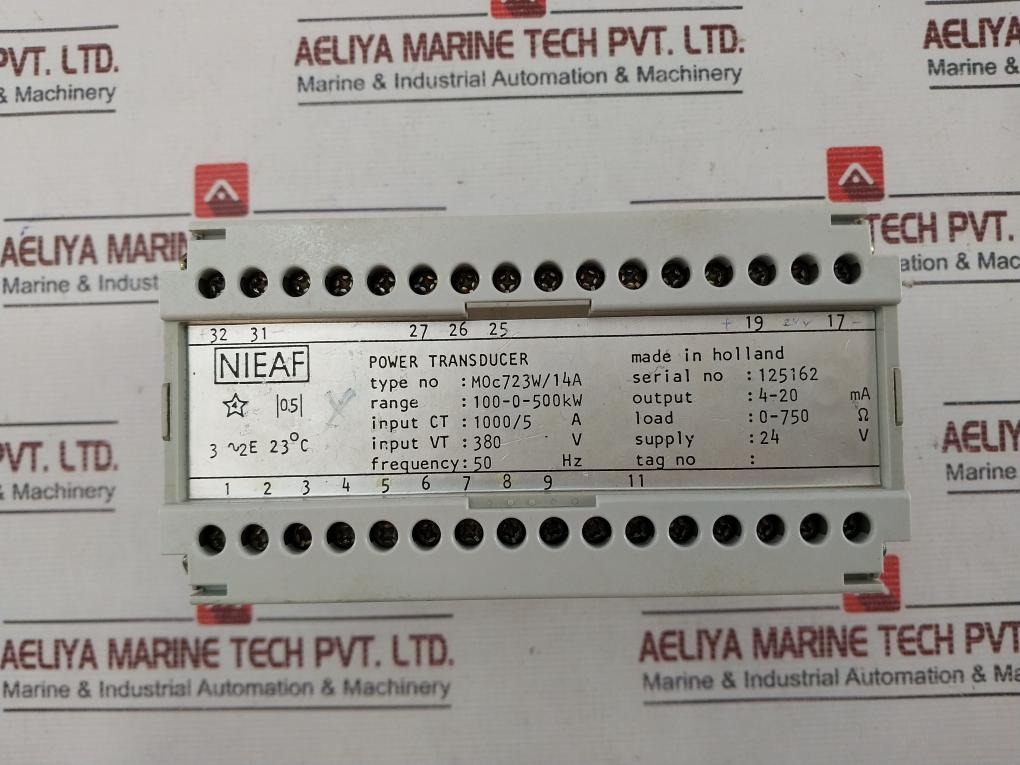 Nieaf Moc723W/ 14A Power Transducer