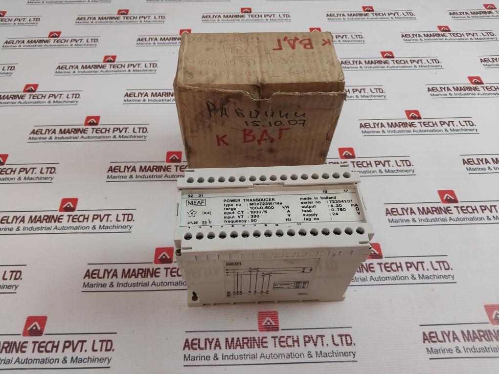 Nieaf Moc723W/14A Power Transducer 24V
