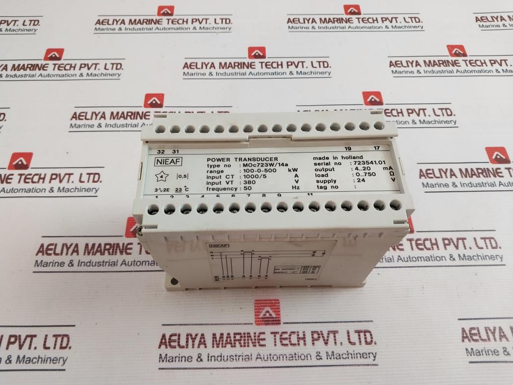 Nieaf Moc723W/14A Power Transducer 24V