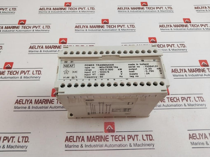 Nieaf Moc723W/14A Power Transducer 24V