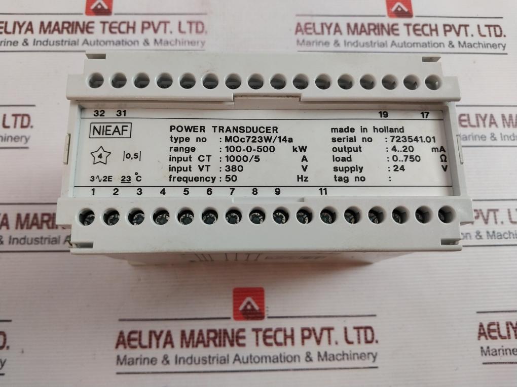 Nieaf Moc723W/14A Power Transducer 24V