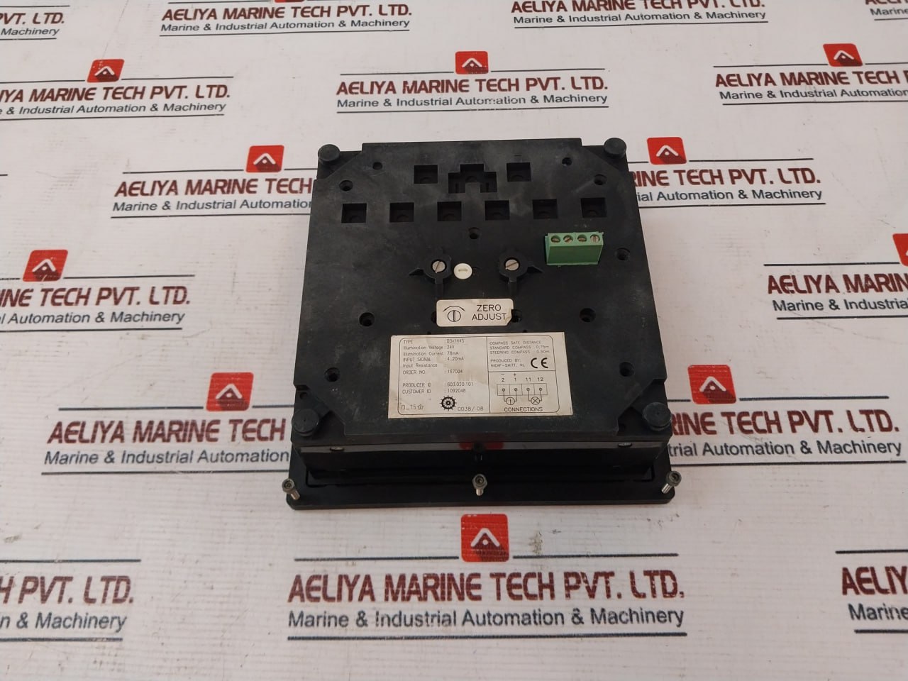 Nieaf Measuring D3V144S Pitch Indicator 78Ma 167004