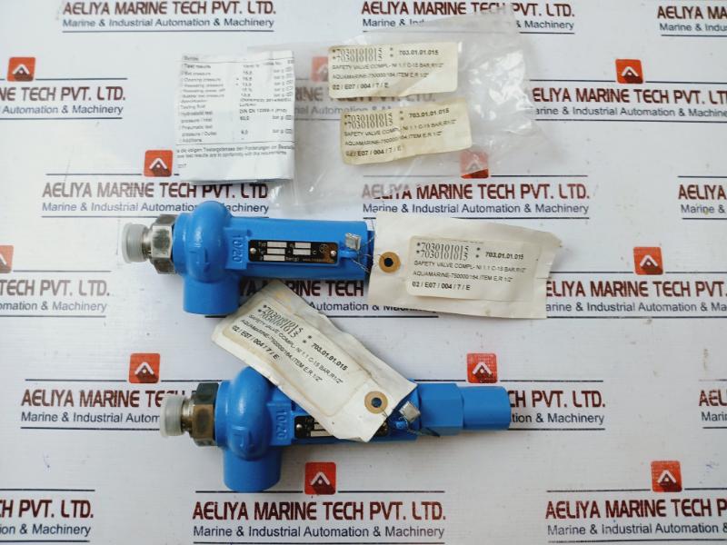 Niezgodka 1.1 C Safety Relief Valve Compl-ni 15 Bar (G) 1.4104