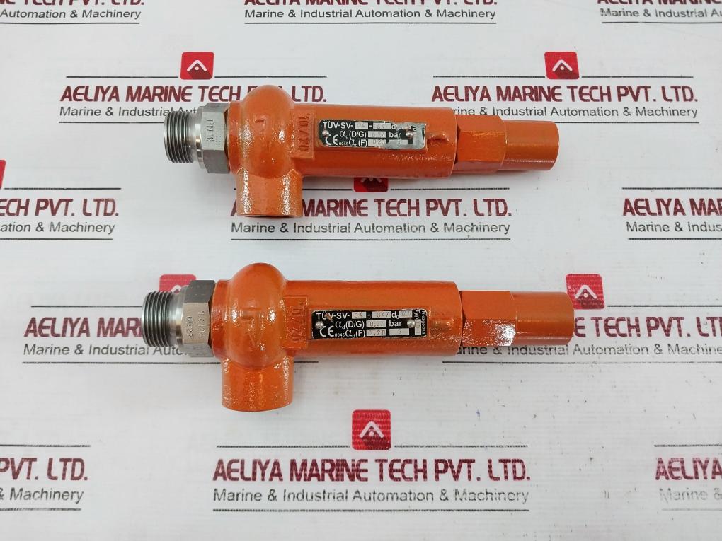 Niezgodka 10.1 Safety Valve Tuv-sv-04-847 9 Bar 6627 G3/4