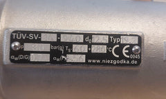 Niezgodka Tuv-sv-14-940 Pressure Relief Valve Stainless Steel Type 19.2 80 Bar