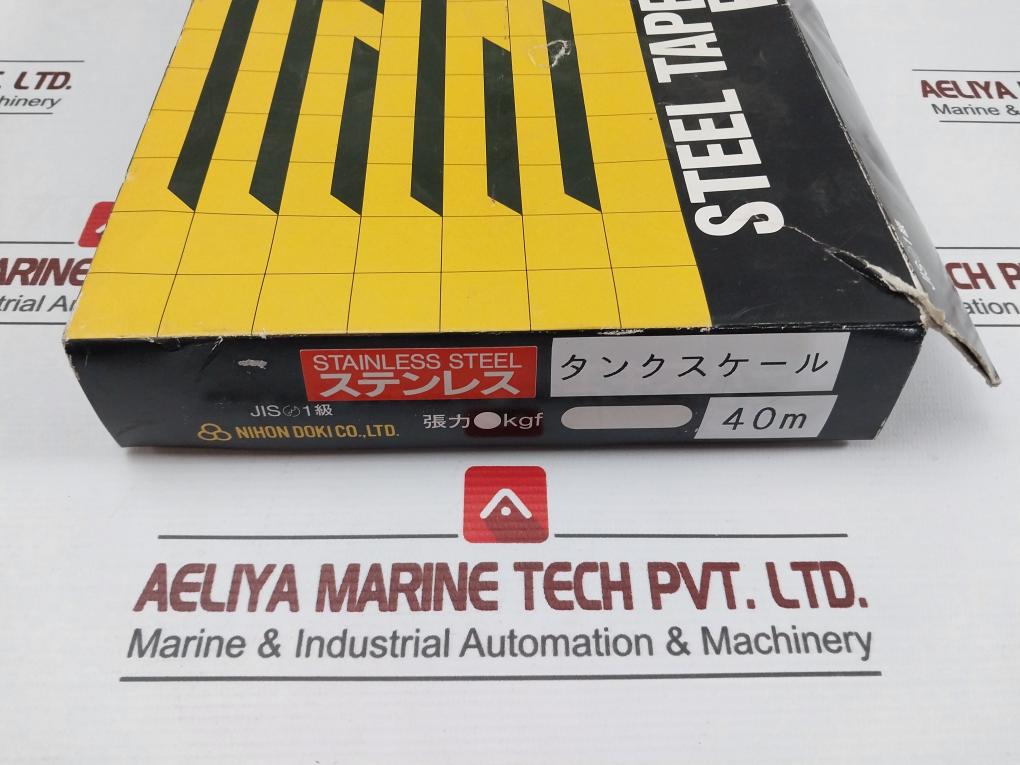 Nihon Doki 40M Steel Measuring Tape Jis 1 Level
