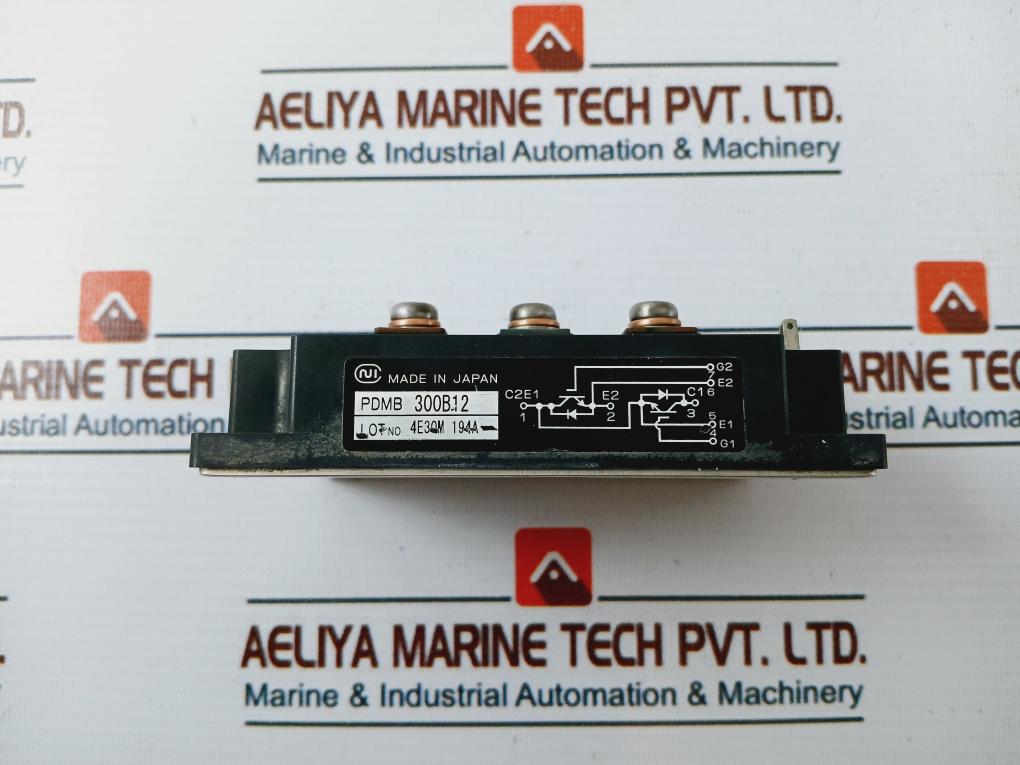 Nihon Inter Electronics PDMB 300B12 IGBT Module