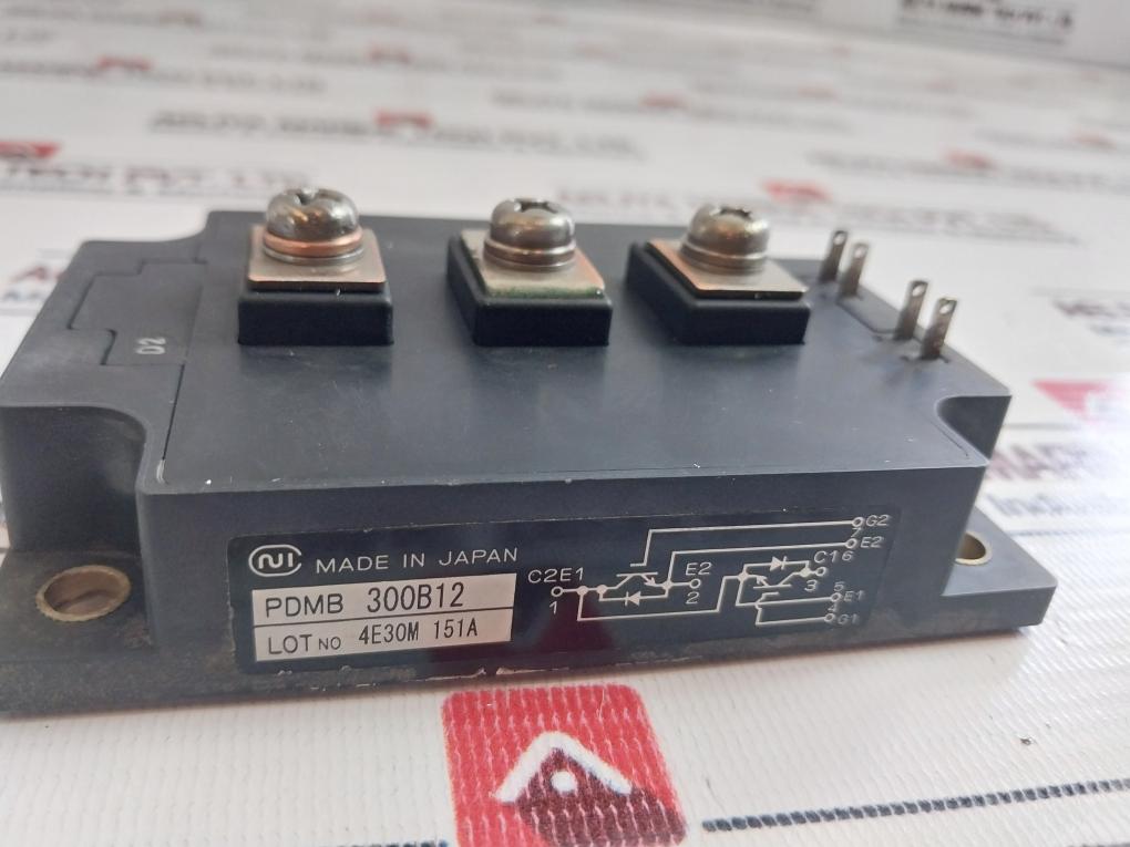 Nihon Inter Electronics Pdmb 300b12, C2e1 IGBT Module
