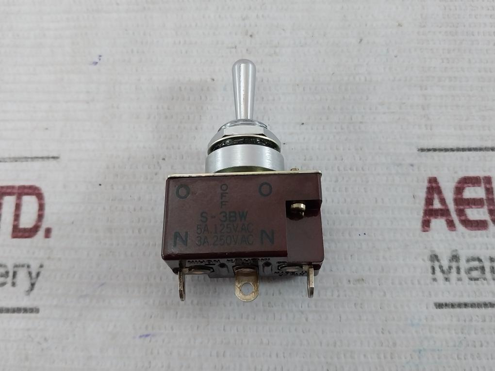 Nihon Kaiheiki S-3Bw Soap Switch 5A 125V Ac 3-notch