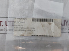 Nihon Kaiheiki S-3Bw Soap Switch 5A 125V Ac 3-notch