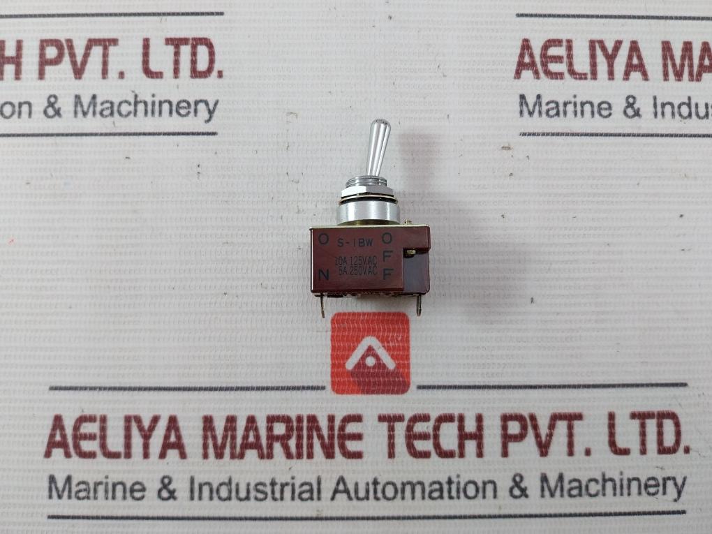 Nihon Kaiheiki S-ibw Toggle Switch 10A 125Vac