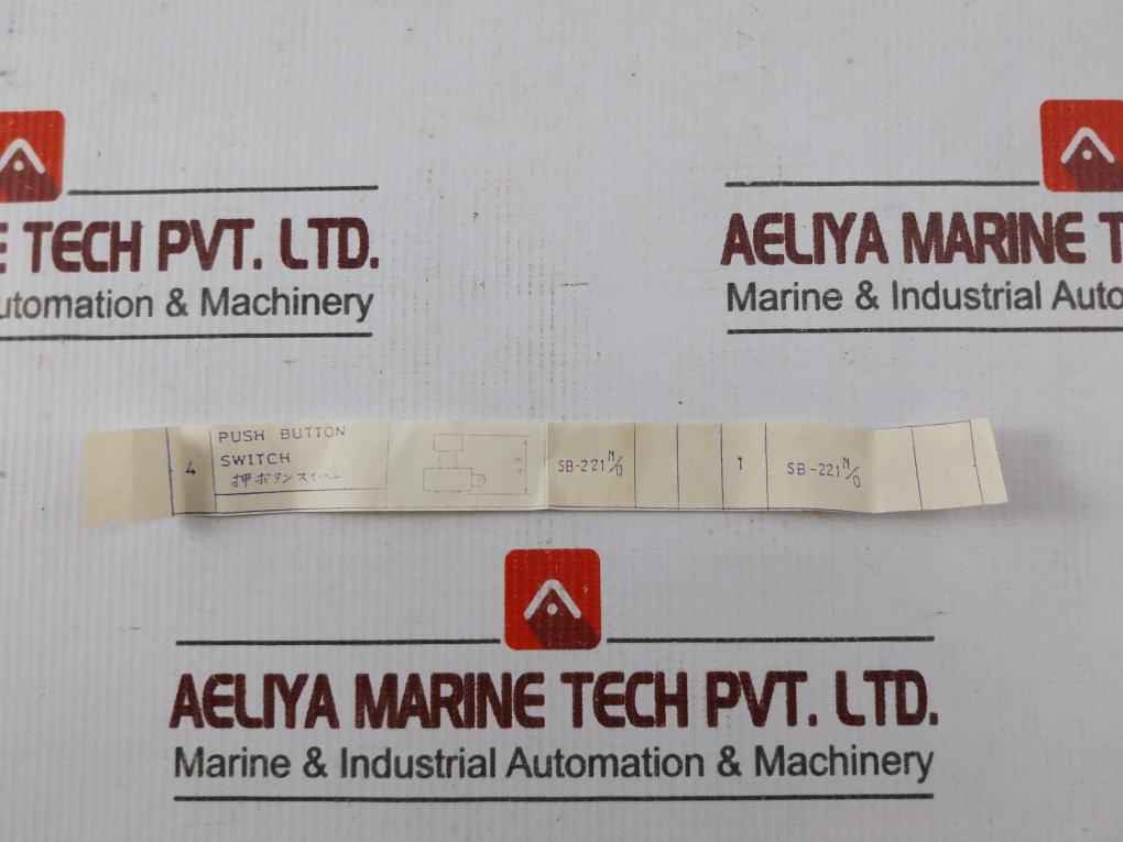 Nihon Kaiheiki Sb-221(N/o) Push Button Switch 3a 125v 1.5a 250v Ac