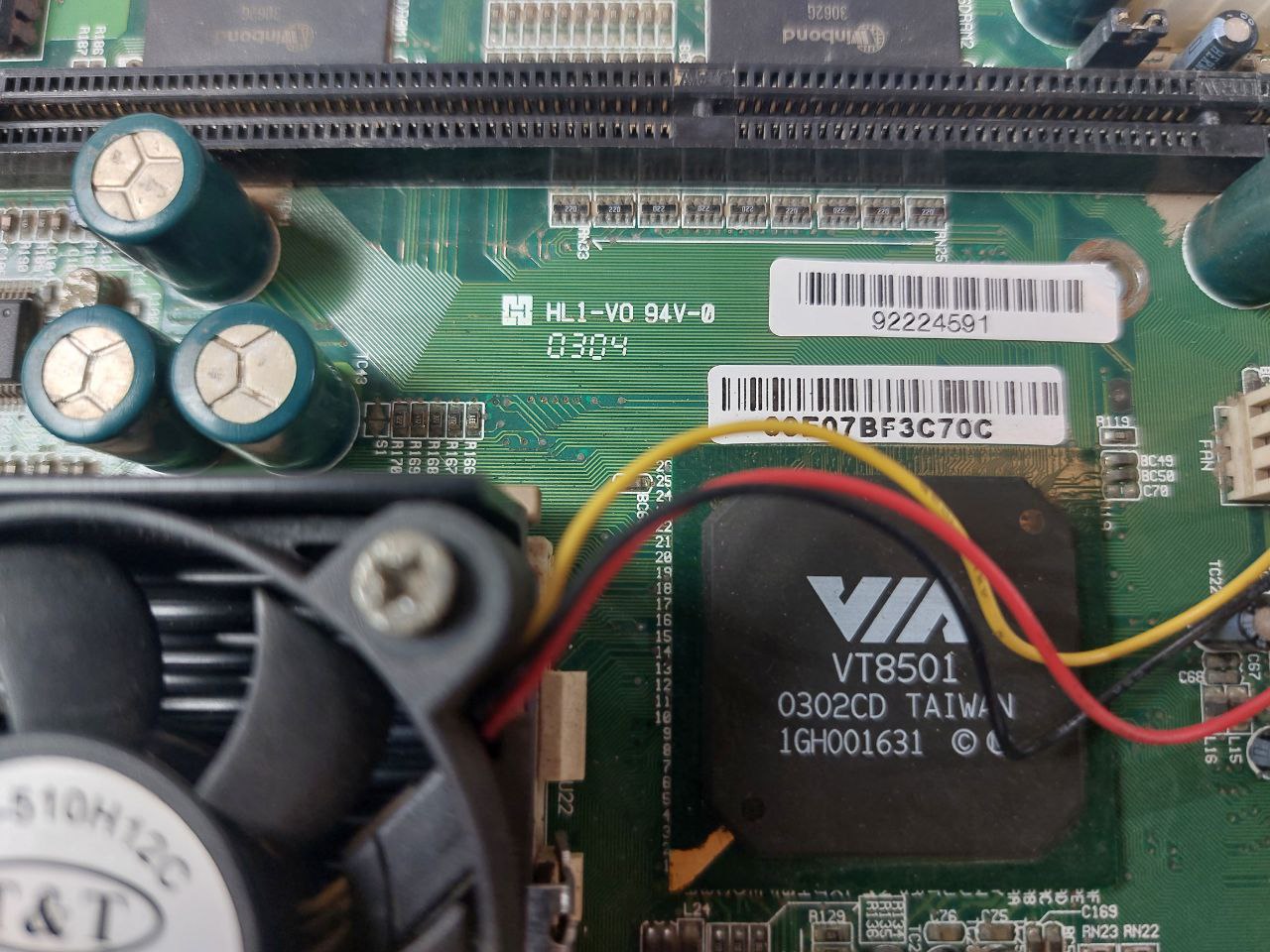 Nii-100 Cf Ver: B1 Memory Board 92224591 5701000002a03, 94v-0