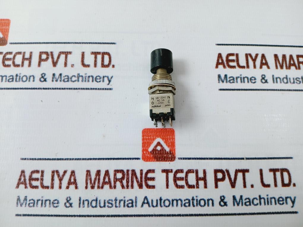 Nikkai Sb-2241 Miniature Push Button Switch Ac 5A 125V