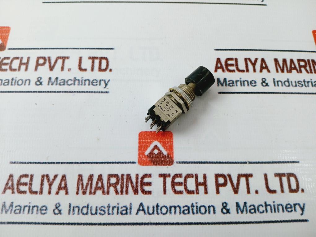 Nikkai Sb-2241 Miniature Push Button Switch Ac 5A 125V