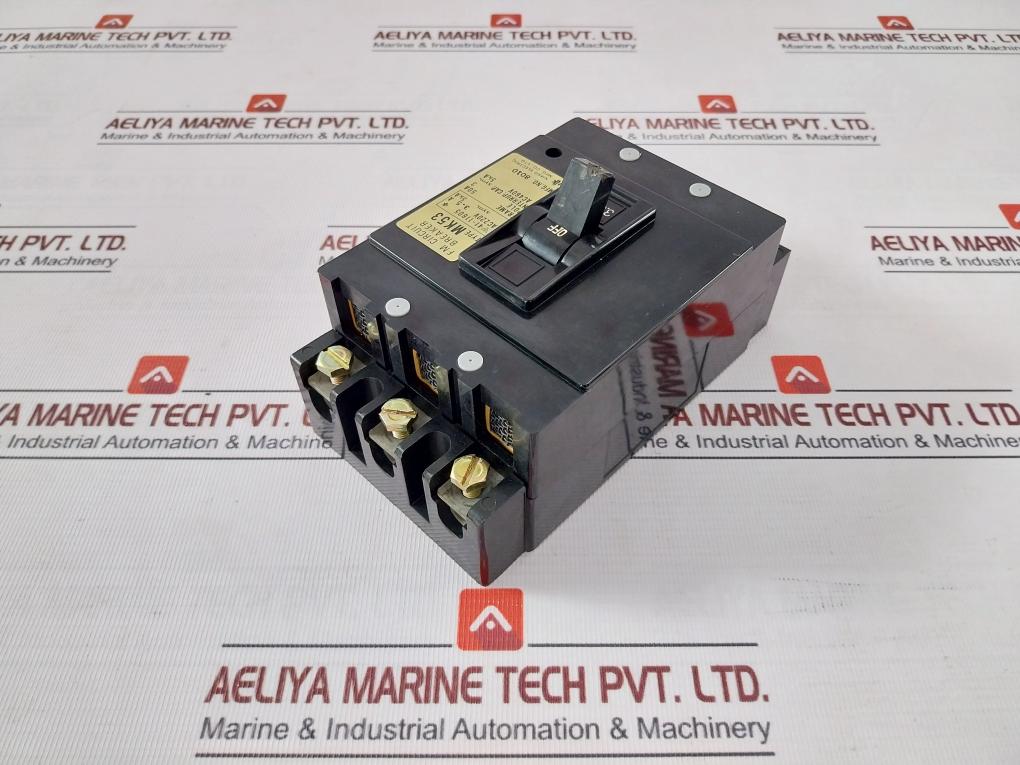 Nikko Electric Mk53 Fm Circuit Breaker 41-11605 Ac220V 3.5A 50A Ac460V 5Ka