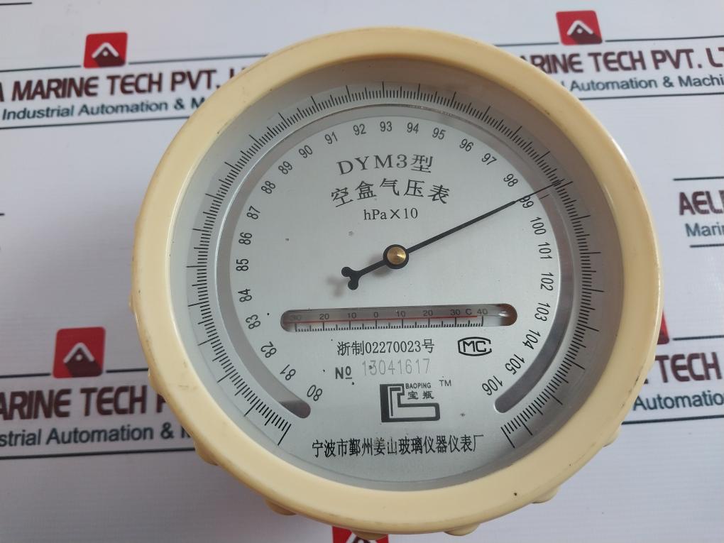 Ningbo Dym3 Barometer 80-106 Hpa X 10