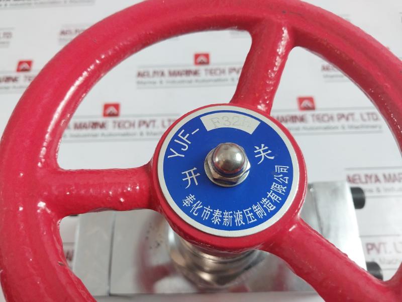 Ningbo Taixin Hydraulics Yjf-f32H High Pressure Hydraulic Stop Valve