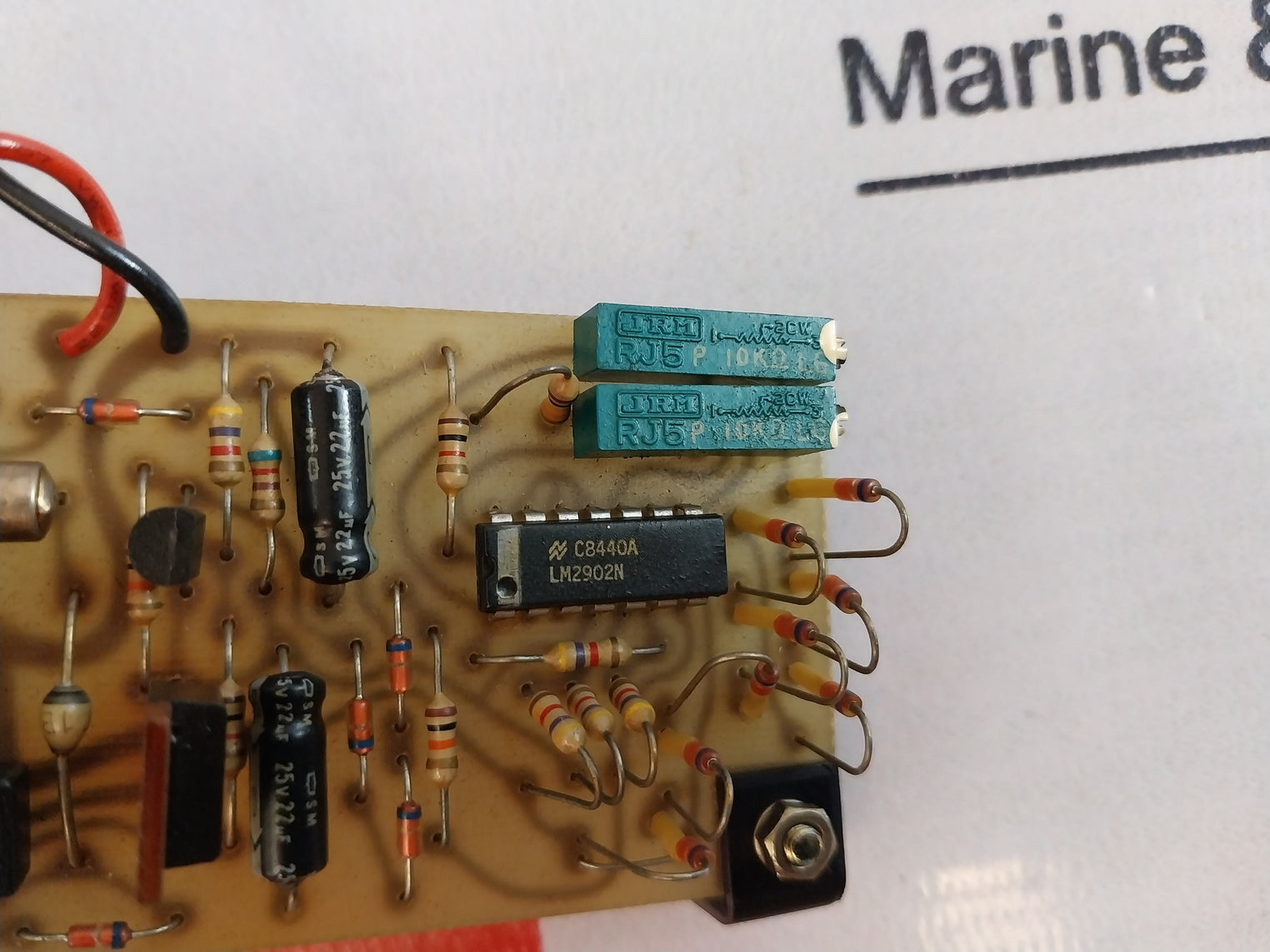 Nippom Chemi-con Ce02W Printed Circuit Board 35V