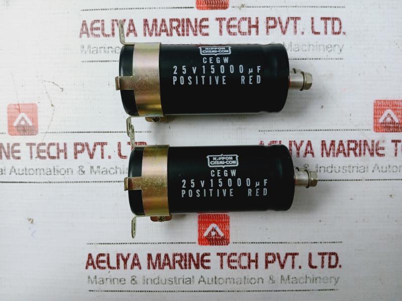Nippon Chemi-con Cegw Capacitor 25V 15000µF 28E80