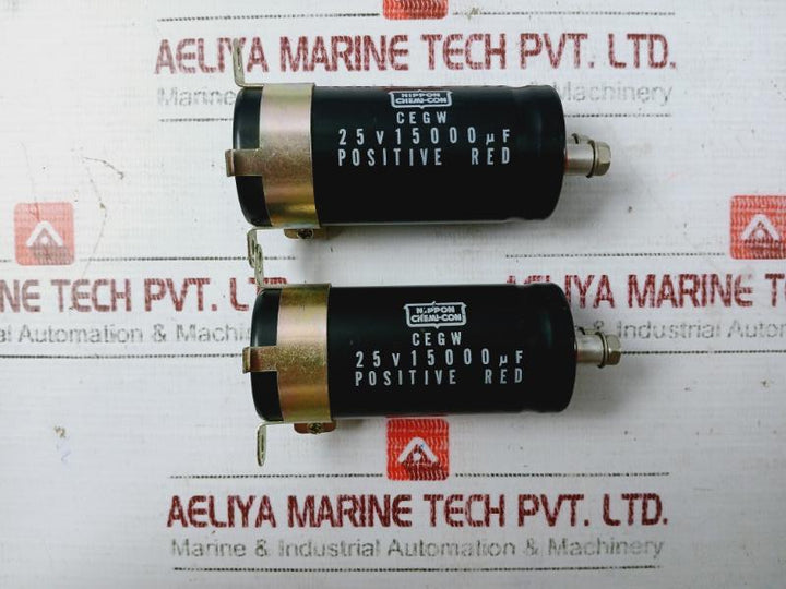 Nippon Chemi-con Cegw Capacitor 25V 15000µF 28E80