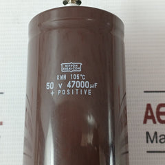 Nippon Chemi-con Kmh Electrolytic Capacitor 50V