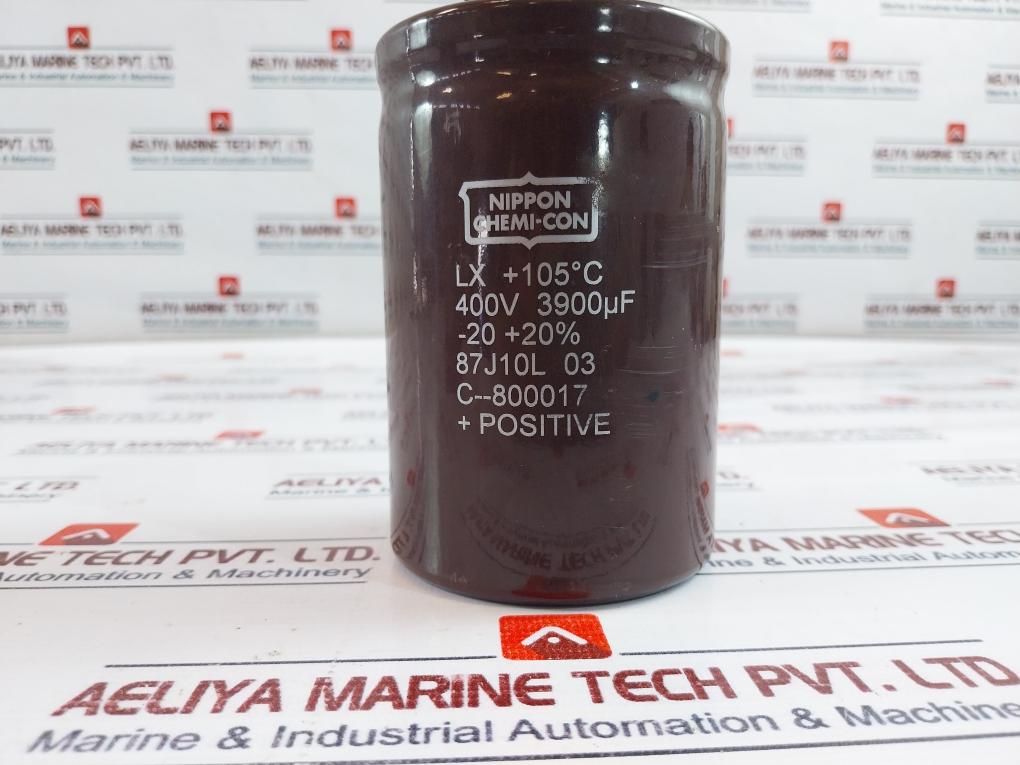 Nippon Chemi-con Lx +105°C Capacitor 400V 3900µF